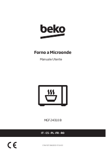 Manual BEKO MGF24310B Cuptor cu microunde