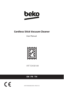 Manual BEKO VRT50418VW Vacuum Cleaner