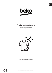 Instrukcja BEKO BM3WFU49415WDC Pralka