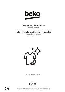 Manual BEKO WUV 8512 XSW Washing Machine