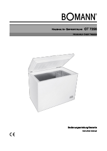 Bedienungsanleitung Bomann GT 7356 Gefrierschrank