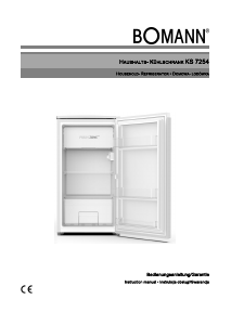 Bedienungsanleitung Bomann KS 7254 Kühlschrank