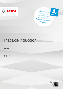 Manual de uso Bosch PIJ61RHB1E Placa