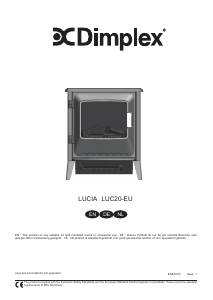 Bedienungsanleitung Dimplex LUC20-EU Lucia Elektrokamin