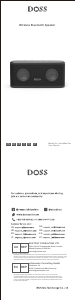 Bedienungsanleitung Doss SoundBox Plus Lautsprecher