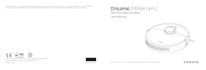 Mode d’emploi Dreame D9 Max 2nd Gen Aspirateur