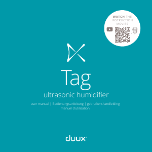 Mode d’emploi Duux Tag Humidificateur