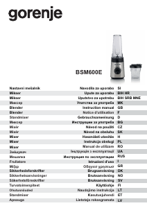 Brugsanvisning Gorenje BSM600E Blender