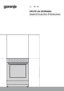 Priručnik Gorenje GK5B42SD Raspon