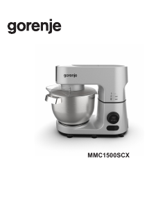 Руководство Gorenje MMC1500SCX Стационарный миксер