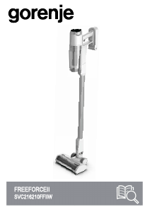 Прирачник Gorenje SVC216210FFIIW Правосмукалка