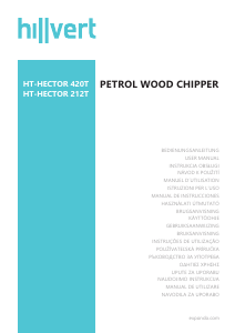 Manuál Hillvert HT-HECTOR 420T Zahradní drtička