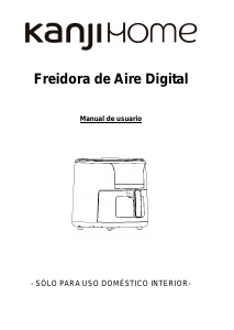Manual de uso Kanji KJHAF1503 Freidora