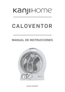 Manual de uso Kanji KJH-CH103/N Calefactor