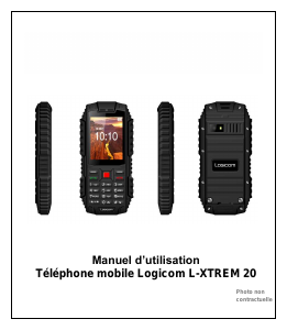 Manual Logicom L-Xtrem 20 Mobile Phone