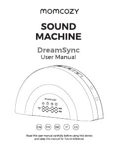 Manual de uso Momcozy DreamSync Wake-up light