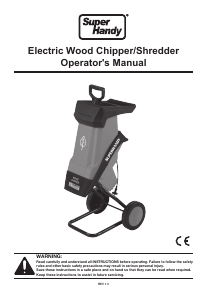 Bedienungsanleitung SuperHandy GUT018-FBA Gartenhäcksler