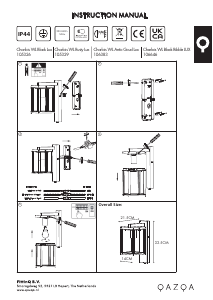Hướng dẫn sử dụng Qazqa 106646 Charlois Đèn