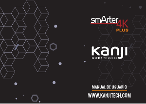 Manual de uso Kanji KJ-SMART4KPLUS Televisor de LED