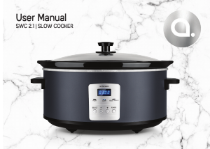 Bruksanvisning Andersson SWC 2.1 Slow cooker