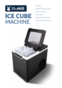 Manual de uso BluMill EP1069-GS Máquina de hacer hielo