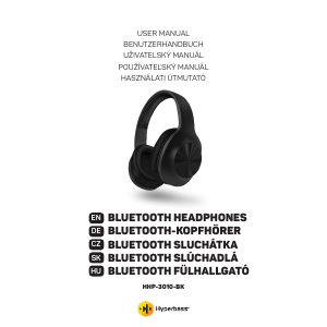 Használati útmutató Connect IT HHP-3010-BK Fejhallgató
