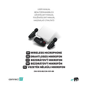 Handleiding Connect IT CMI-1010-BK Microfoon