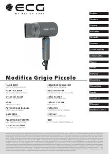 Посібник ECG Modifica Grigio Piccolo Фен