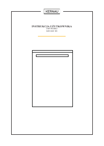 Instrukcja Kernau KDI 6863 SD Zmywarka