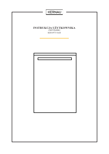 Instrukcja Kernau KDI 6973 SAD Zmywarka