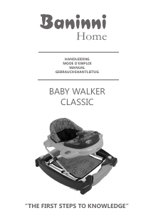 Manual Baninni Classic (2in1) Baby Walker