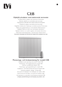 Manual LVI CEB Aquecedor