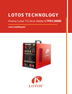 Manual Lotos LTPDC2000D Welder
