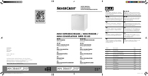 Mode d’emploi SilverCrest IAN 384617 Congélateur