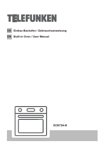 Handleiding Telefunken ECB75A-B Oven