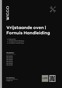Handleiding Wiggo WO-E609R Fornuis