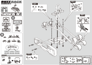 Hướng dẫn sử dụng Buzz Rack Buzzracer 2 Baga xe đạp
