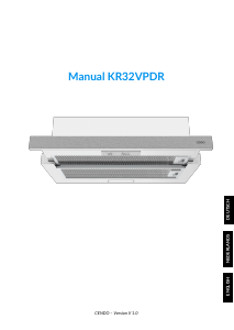 Bedienungsanleitung Cendo KR32VPDR-V2 Dunstabzugshaube