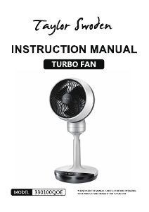 Mode d’emploi Taylor Swoden 330100QOE Ventilateur