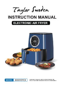 Manual Taylor Swoden 300010YCK Fritadeira