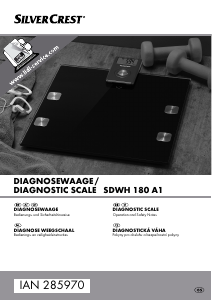 Manual SilverCrest SDWH 180 A1 Scale