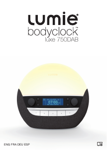Bedienungsanleitung Lumie Bodyclock LUXE 750DAB Wake-up light