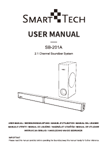 Manual SmartTech SB-201A-1 Sistemul home cinema
