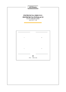 Instrukcja Kernau KIH 6443.1-4B Płyta do zabudowy