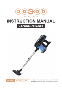 Bedienungsanleitung Jacob 330200ZHB Staubsauger
