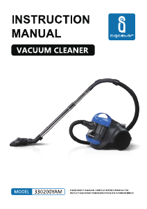 Manual de uso Aigostar 330200YAM Aspirador
