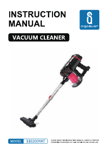 Manual de uso Aigostar 330200YAT Aspirador