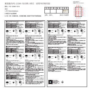 Mode d’emploi Aigostar FG-12089-701A Veilleuse