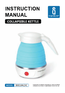 Manuale Aigostar 300104LD Bollitore