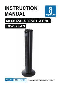 Manual de uso Aigostar 330100A5L Ventilador